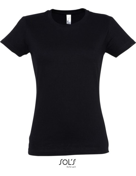 Damen T-Shirt – Imperial – Schwarz 3XL