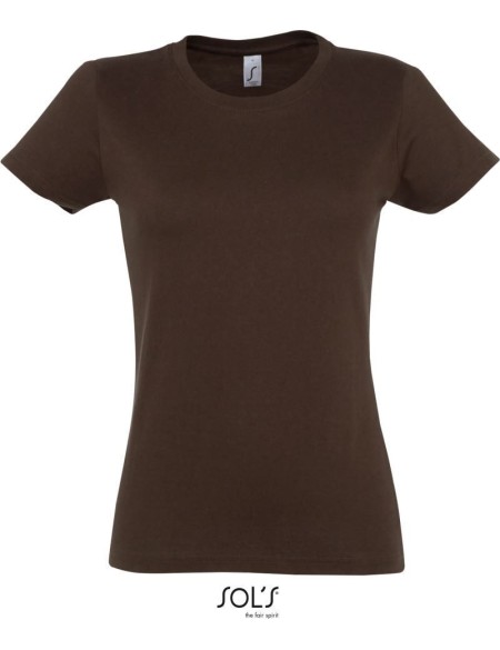 Damen T-Shirt - Imperial - Chocolate M