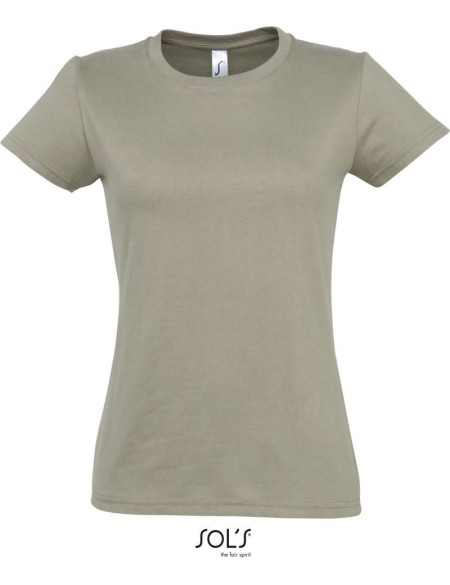 Damen T-Shirt – Imperial – Khaki S