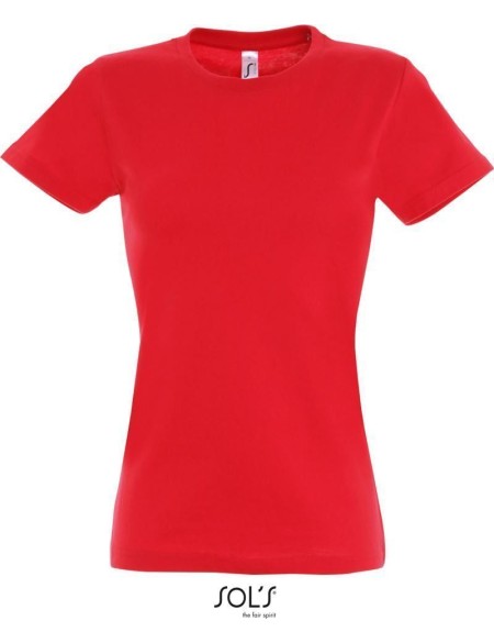 Damen T-Shirt – Imperial – Rot XL