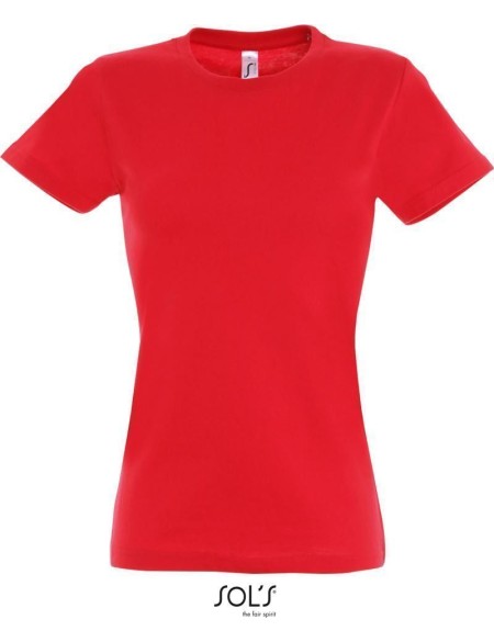 Damen T-Shirt – Imperial – Rot 3XL