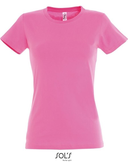 Damen T-Shirt - Imperial - Orchideenrosa M