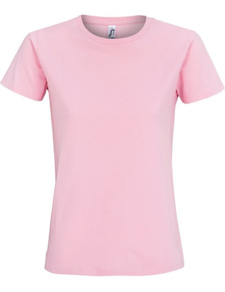 Damen T-Shirt – Imperial – Bonbonrosa XXL