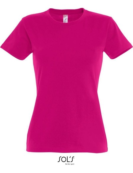 Damen-T-Shirt – Imperial – Fuchsia XL