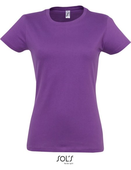 Damen T-Shirt - Imperial - Hellviolett XXL