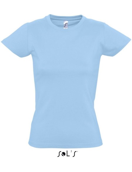 Damen T-Shirt - Imperial - Himmelblau M