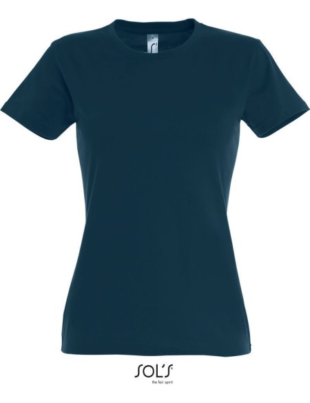 Damen T-Shirt – Imperial – Petrol XXL
