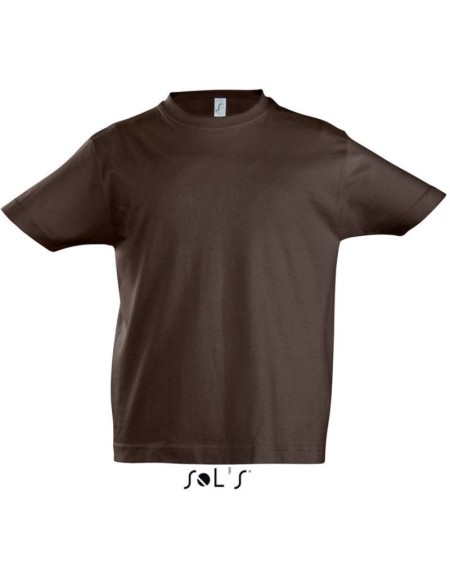 Kinder-T-Shirt - Imperial - Schokolade 4 Jahre
