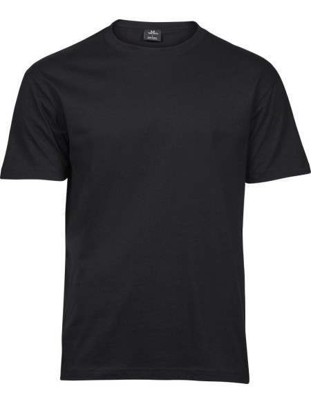 Herren-T-Shirt – Teejays „Sof Tee“ – Schwarz 5XL