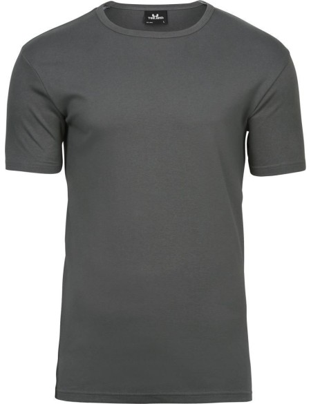 Herren-T-Shirt – Teejays Interlock – Pudergrau XL