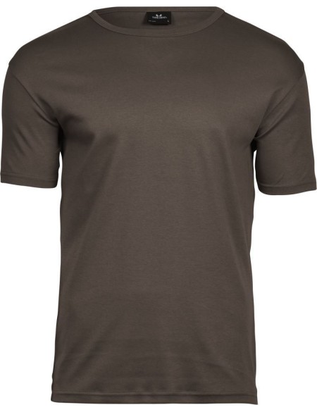 Herren-T-Shirt – Teejays Interlock – Schokolade 3XL