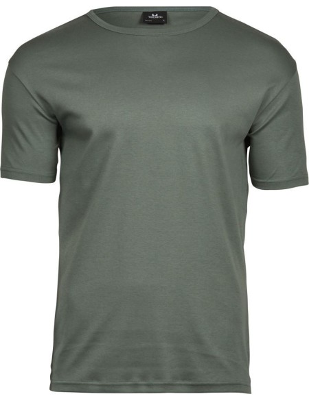 Herren T-Shirt - Teejays Interlock - Blattgrün M