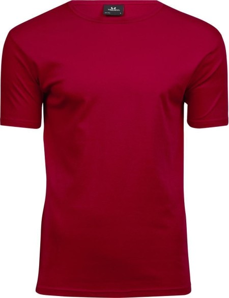 Herren-T-Shirt – Teejays Interlock – Rot XXL
