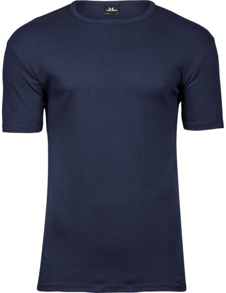 Herren-T-Shirt – Teejays Interlock – Marineblau 5XL