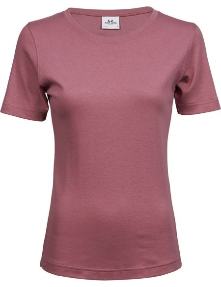 Damen T-Shirt – Teejays Interlock – Rose L