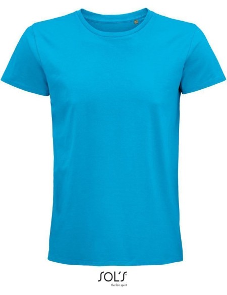 Herren-T-Shirt – Pioneer – Burgund – Aqua XL