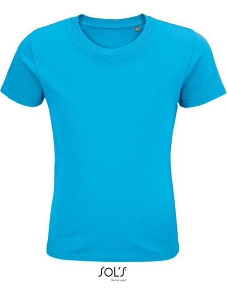 Kinder-T-Shirt - Pioneer - Aqua 12 Jahre