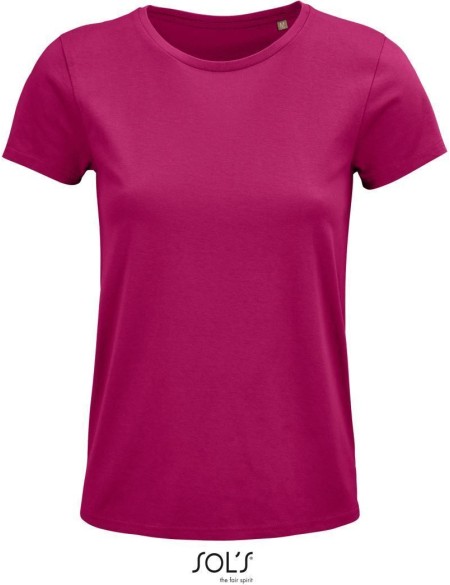 Damen T-Shirt - Crusader - Fuchsia L