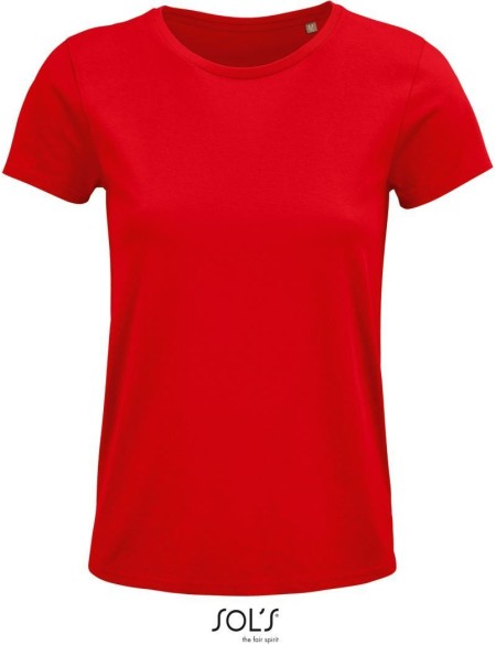 Damen T-Shirt - Crusader - Rot S