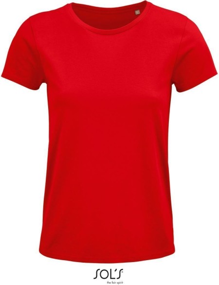 Damen T-Shirt - Crusader - Rot XL
