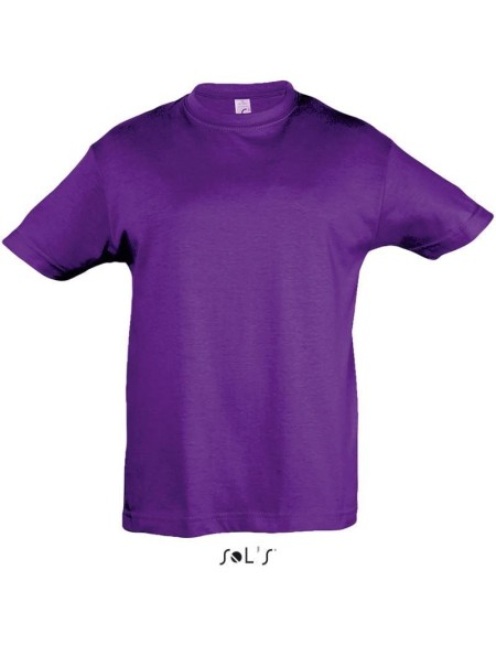 Kinder-T-Shirt - Regent - Dunkelviolett 10 Jahre