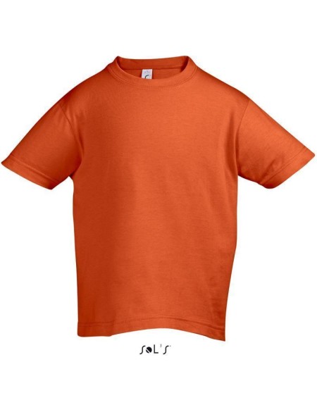 Kinder-T-Shirt - Regent - Orange 10 Jahre