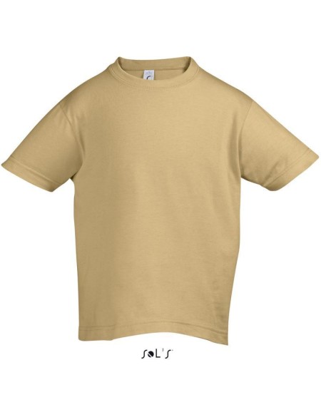 Kinder-T-Shirt - Regent - Sand 6 Jahre