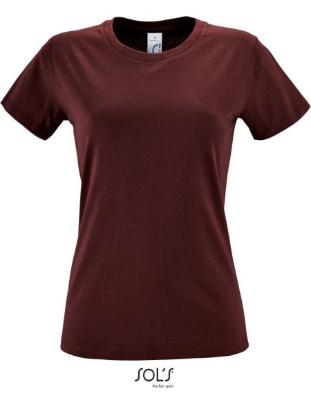 Damen T-Shirt - Regent - Burgund L
