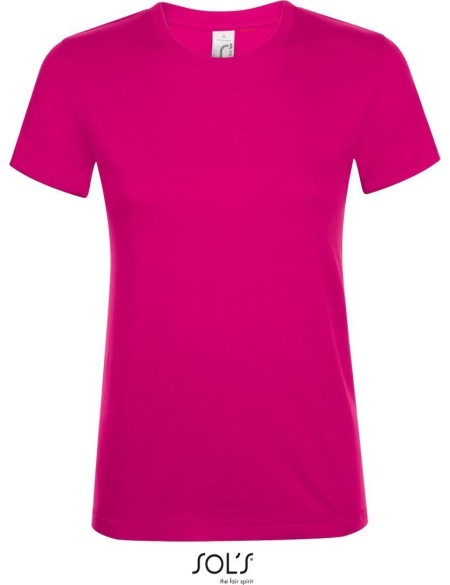 Damen T-Shirt - Regent - Fuchsia M