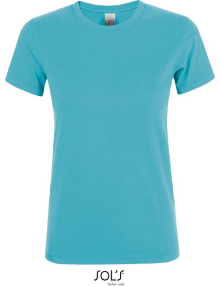Damen T-Shirt - Regent - Atollblau S