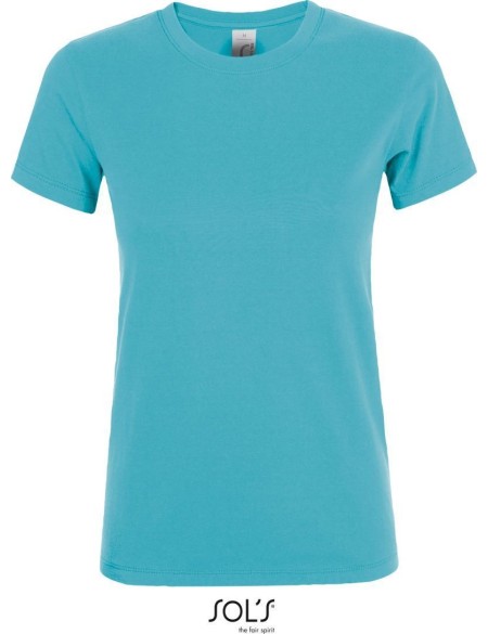 Damen T-Shirt - Regent - Atollblau M