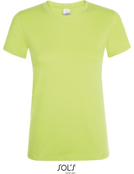 Damen T-Shirt - Regent - Apfelgrün L