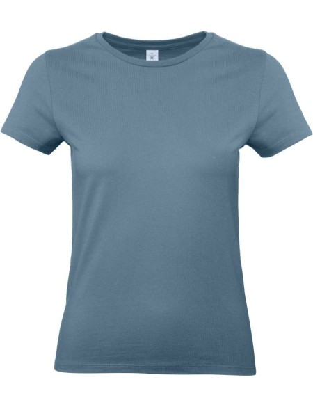 Damen-T-Shirt – B+C E190 – Steinblau XL
