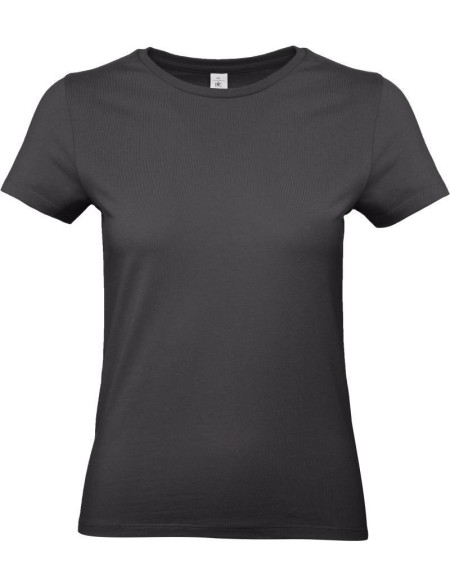 Damen-T-Shirt – B+C E190 – gebraucht, schwarz, XXL