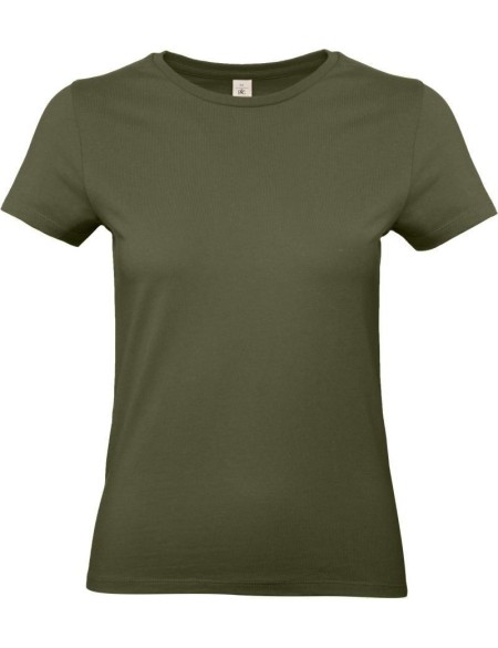 Damen-T-Shirt – B+C E190 – Urban Khaki XXL