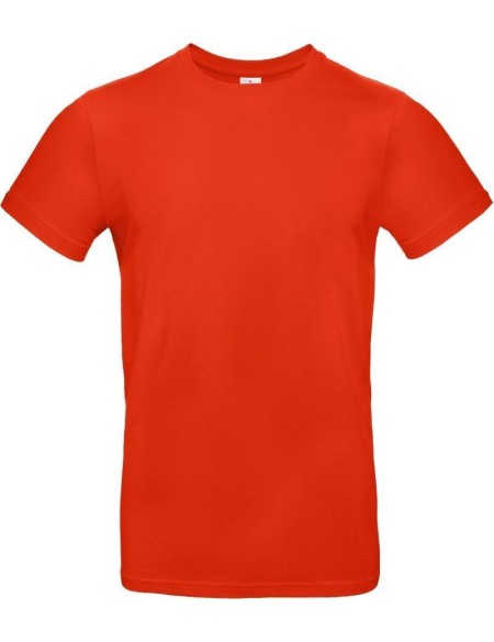 Herren T-Shirt – B+C E190 – Feuerrot S