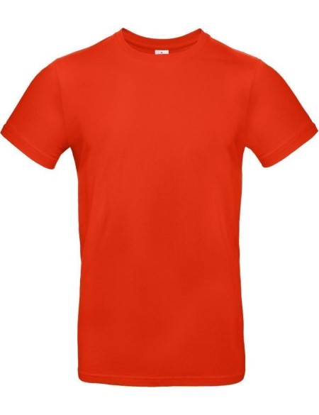 Herren-T-Shirt – B+C E190 – Feuerrot XXL