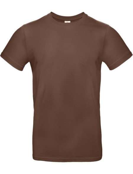 Herren-T-Shirt – B+C E190 – Schokolade L