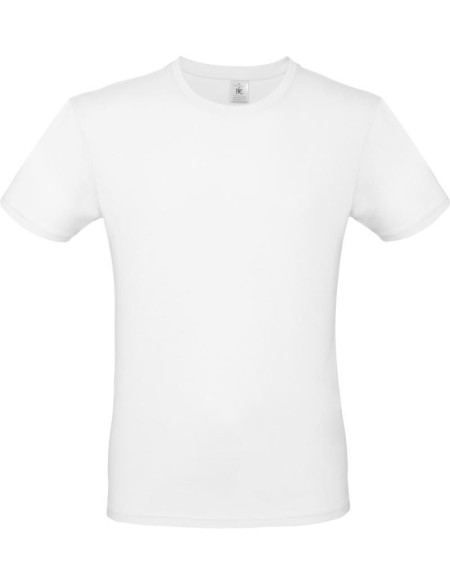 Herren-T-Shirt – B+C E150 – Weiß 3XL