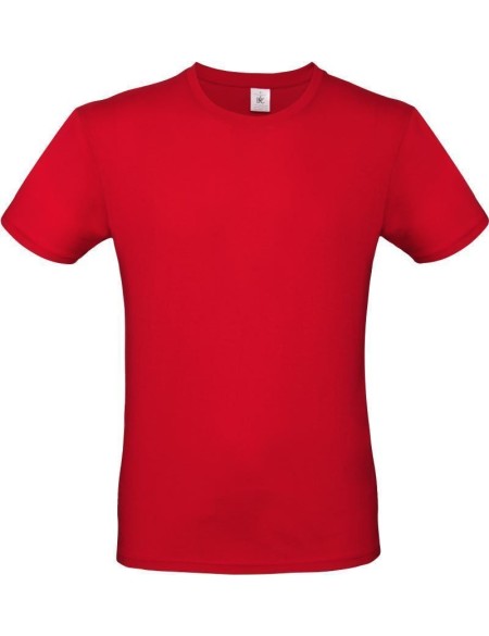 Herren-T-Shirt – B+C E150 – Feuerrot L
