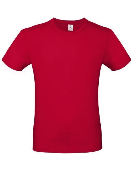 Herren-T-Shirt – B+C E150 – Tiefrot 3XL