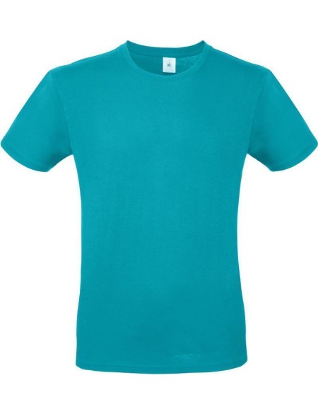 Herren T-Shirt – B+C E150 – Echtes Türkis L