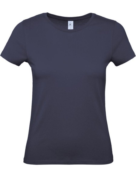 Damen-T-Shirt – B+C 150 – Marineblau 3XL