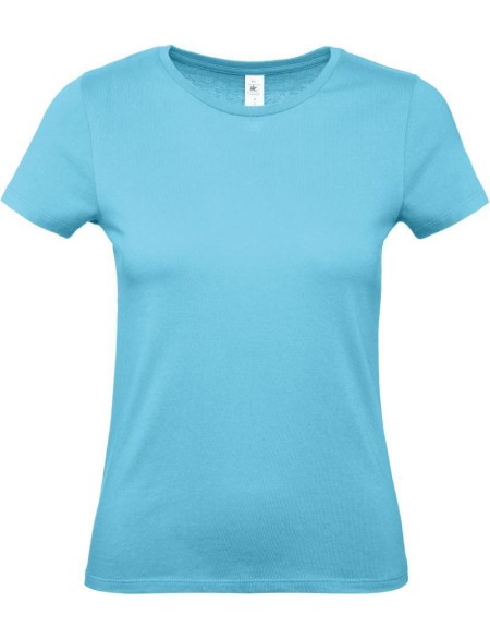 Damen T-Shirt – B+C 150 – Türkis XL