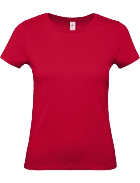 Damen T-Shirt – B+C 150 – Tiefrot S