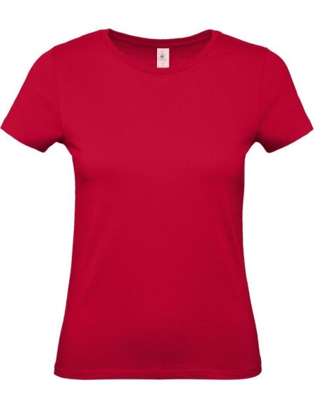 Damen T-Shirt – B+C 150 – Tiefrot M