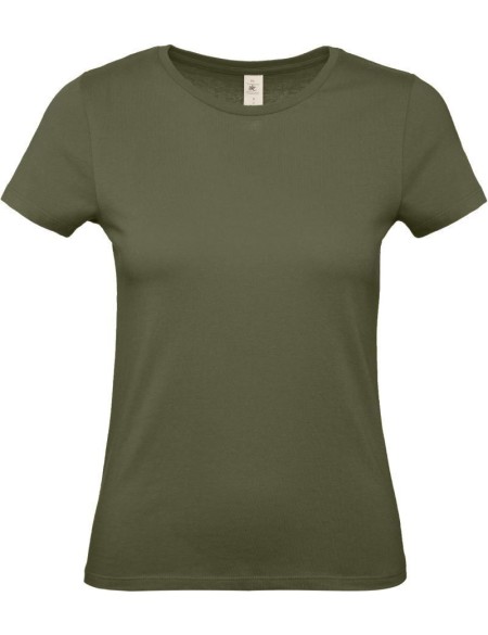 Damen-T-Shirt – B+C 150 – Urban Khaki M