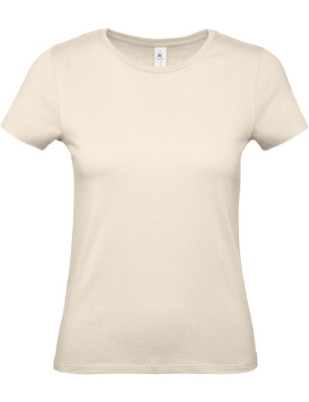 Damen-T-Shirt – B+C 150 – Natur XS