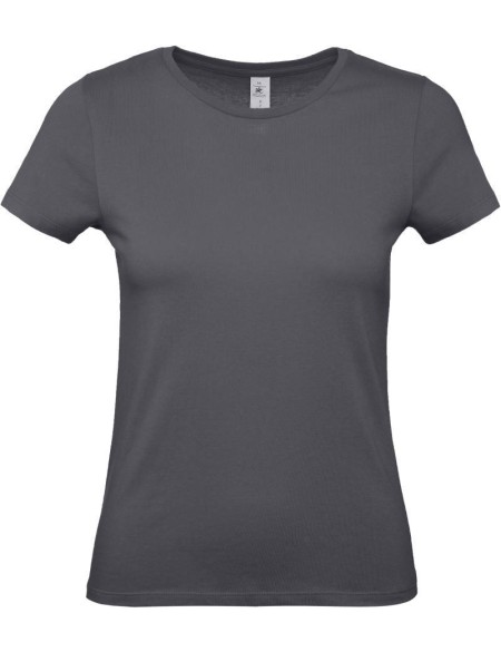 Damen-T-Shirt – B+C 150 – Dunkelgrau XL