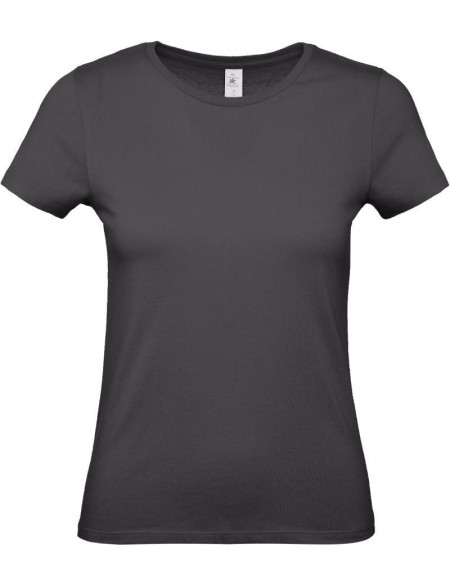 Damen-T-Shirt – B+C 150 – gebrauchtes Schwarz XL